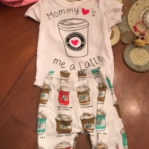 2 piece baby girls set!!